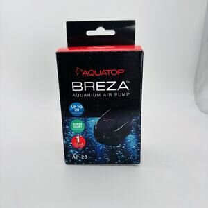 Aquatop Breeza Air Pump AP-20 Aquarium Oxygenation Fish Tank NIOB. Works